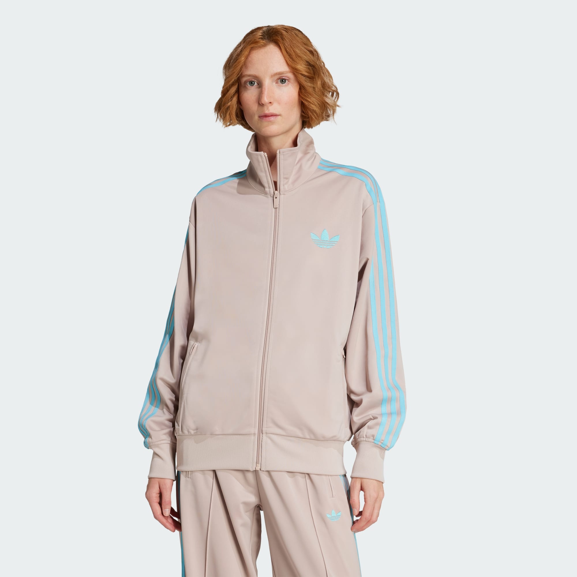 Adidas Originals Women Adicolor Classic Firebird Loose Track Pink
