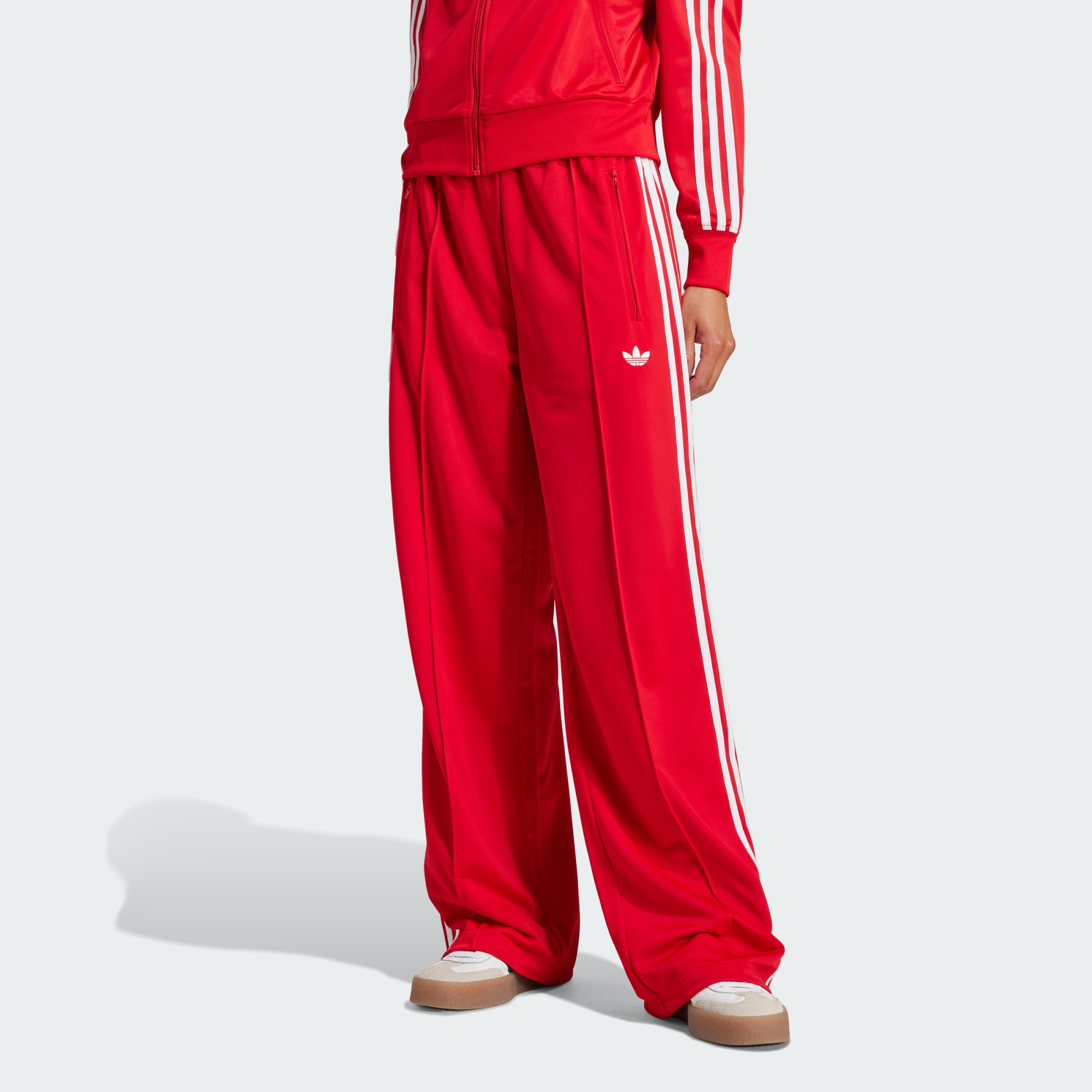 Adidas Originals Women Adicolor Classic Firebird Loose Track Brown