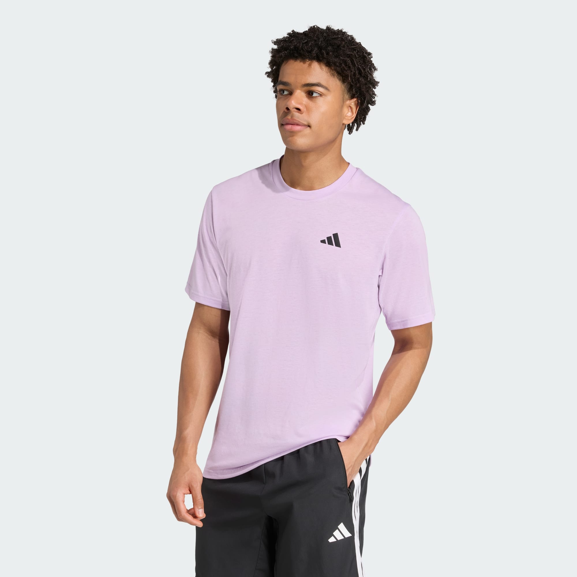 Adidas Men Train Essentials Feelready Training Tee Black