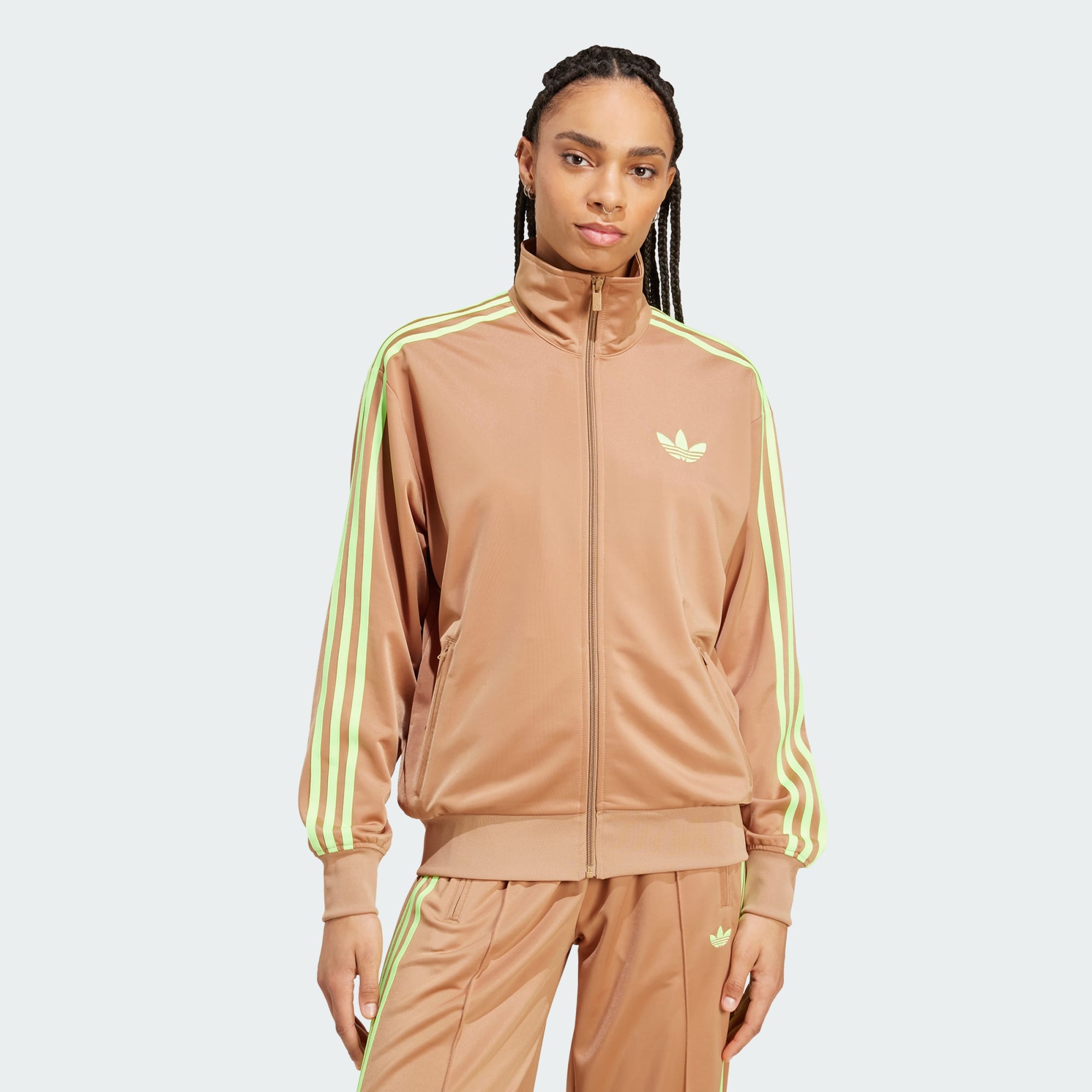 Adidas Originals Women Adicolor Classic Firebird Loose Track Pink