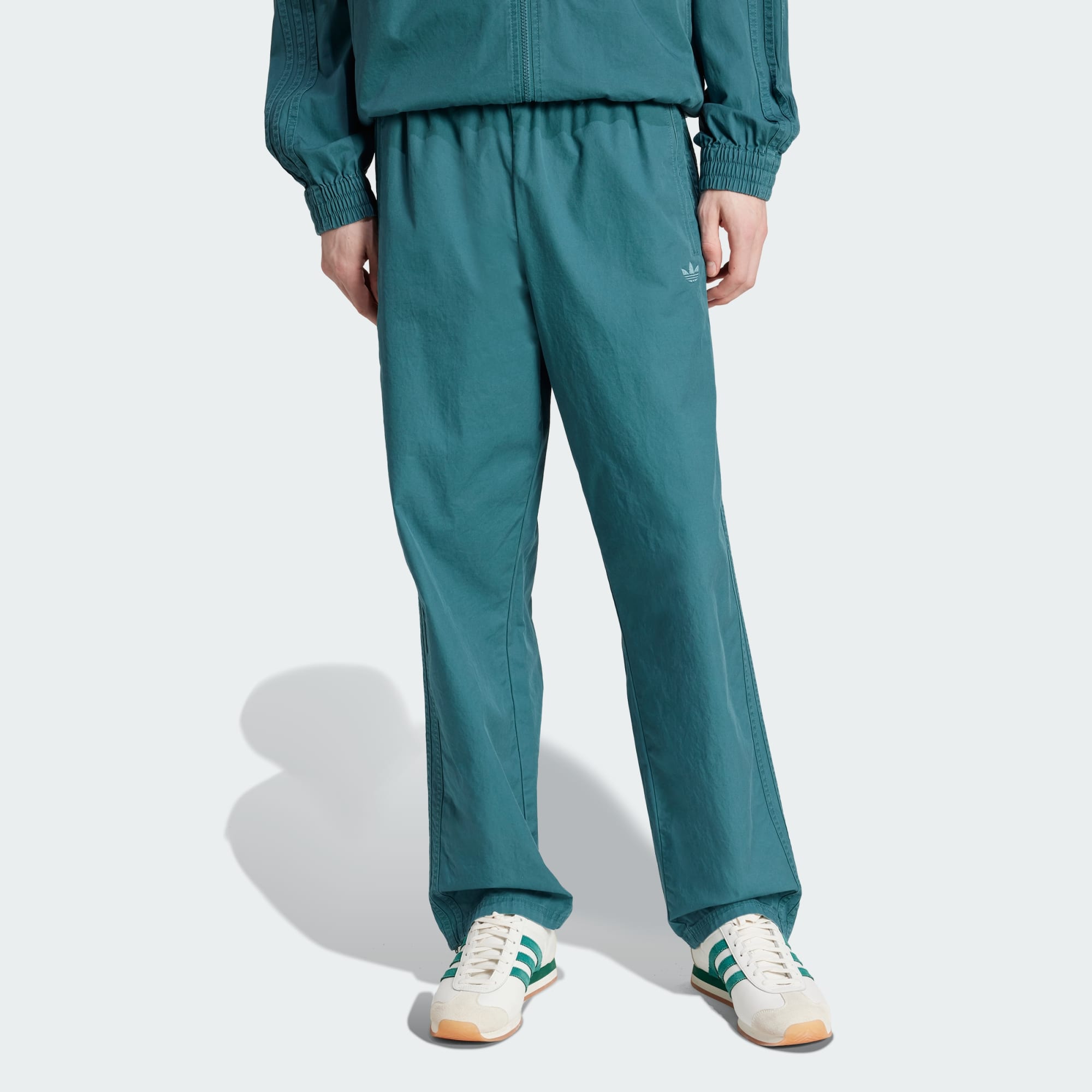 Adidas Originals Men Woven Firebird Track S Green