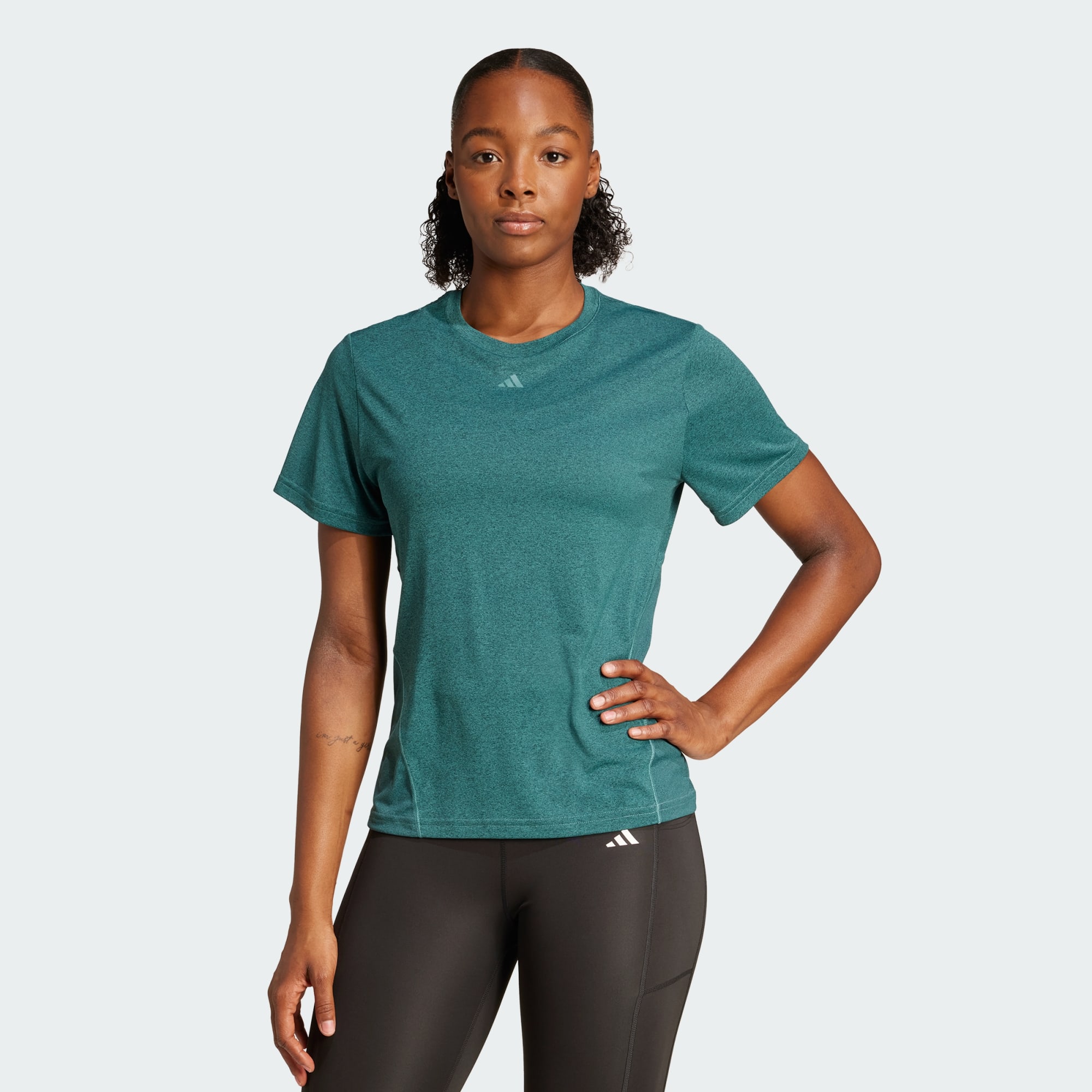 Adidas Women Designed For Training Tee Black