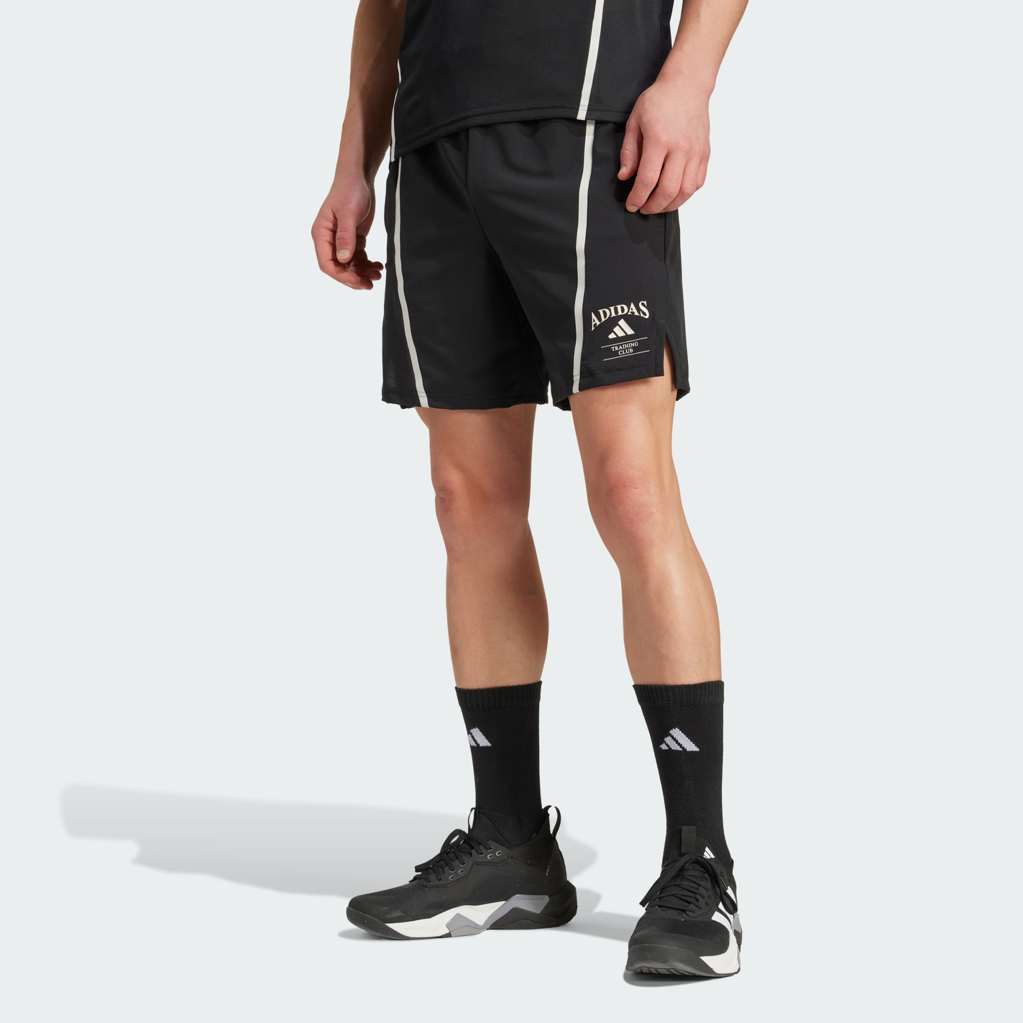 Adidas Men Designed For Training Legacy Shorts Blue