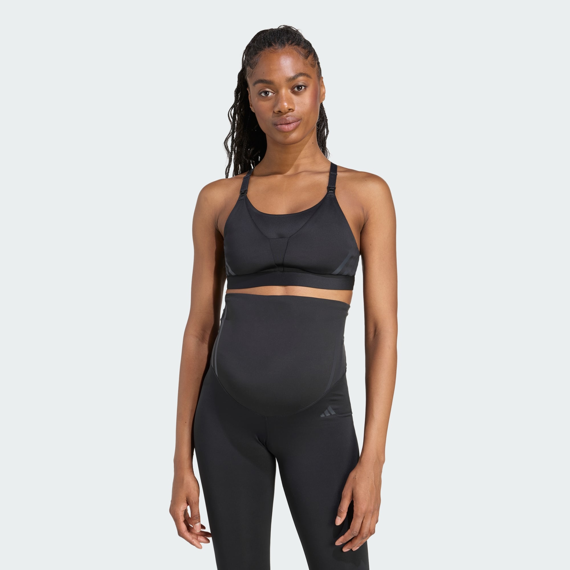 Adidas Women Powerimpact Luxe Medium Support Maternity Bra Purple