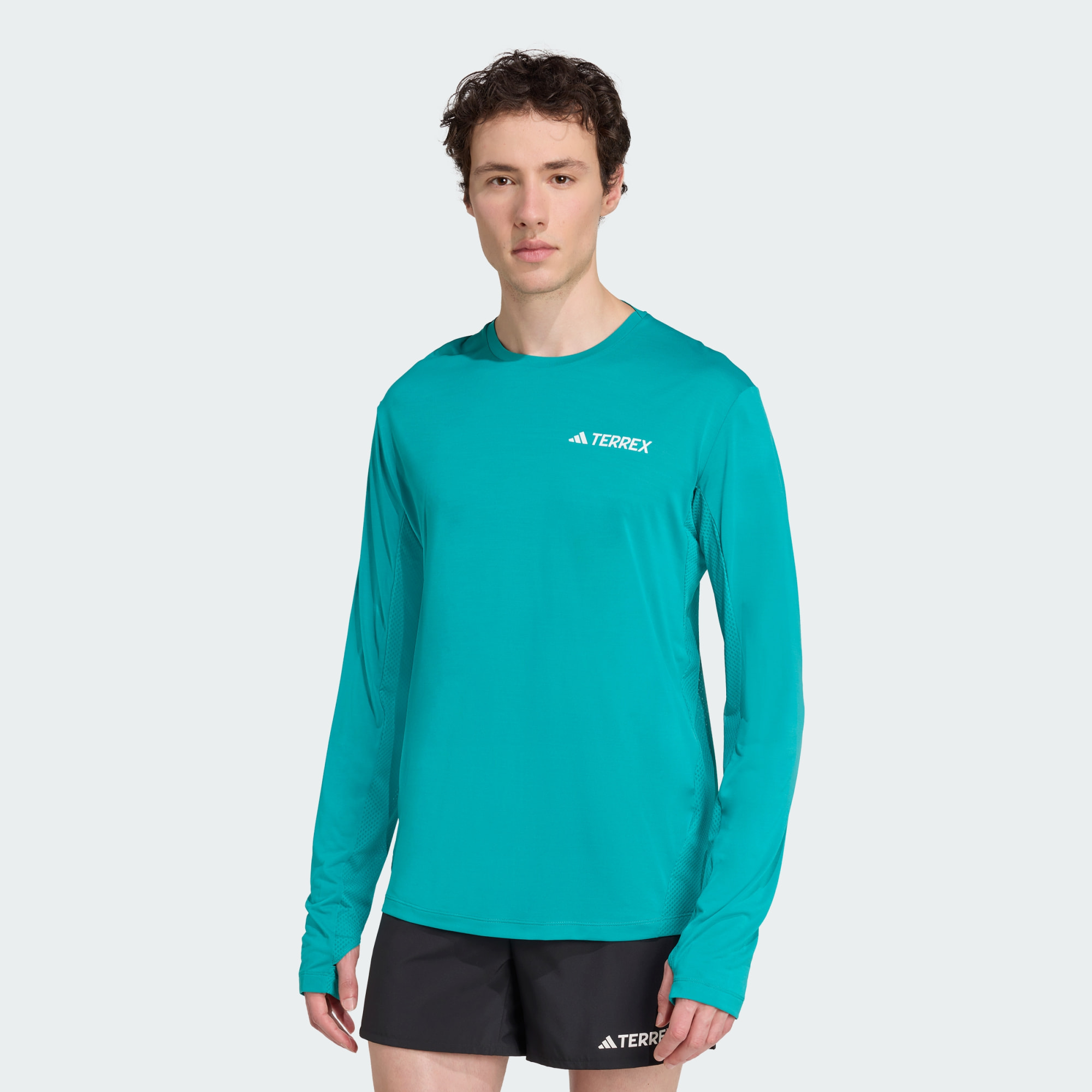 Adidas Men Terrex Xperior Climacool+ Long Sleeve Tee White