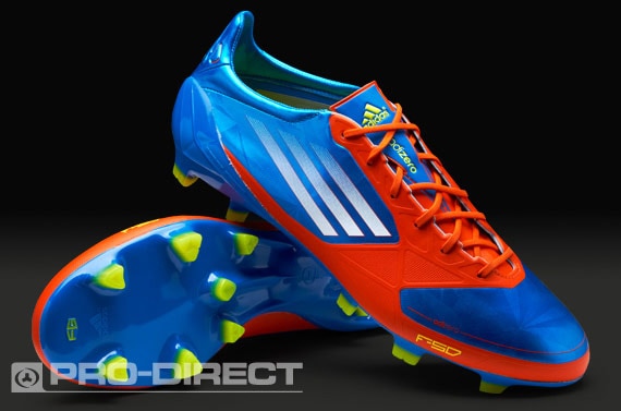Botas fútbol F50 - adizero TRX FG - Micoach- Terreno duro - Azul | Pro:Direct Soccer