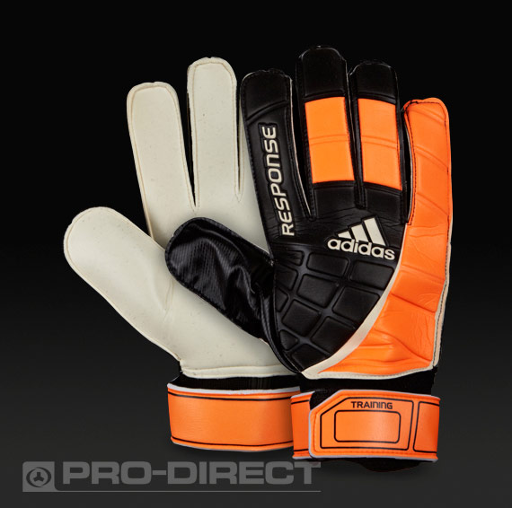Guantes de Portero adidas - Guantes adidas adidas Training - Plana - Flat - Negro | Pro:Direct Soccer
