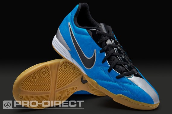Trastorno Salón Fotoeléctrico Zapatillas de fútbol Nike - Zapatillas Nike - Nike Total 90 T90 Exacto IV  IC - Sala - Indoor - Azul/Negro/Gris | Pro:Direct Soccer