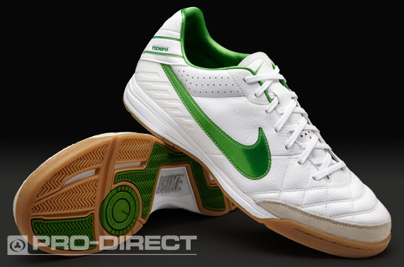 Zapatillas Nike Sala - Zapatillas Nike - Nike Tiempo Mystic IV IC - Indoor - Blanco/Verde/Gris | Pro:Direct Soccer