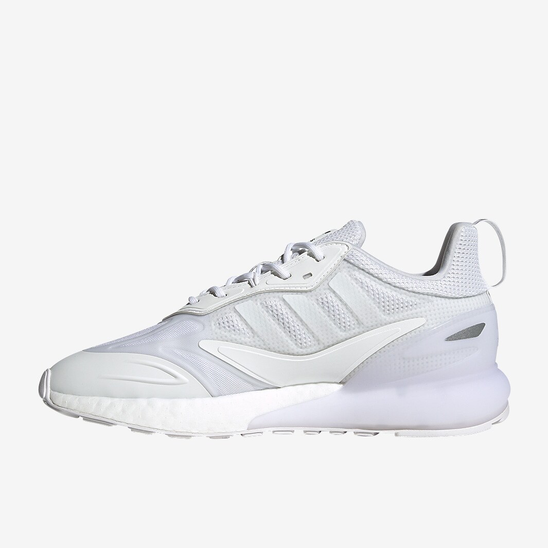 adidas Originals ZX 2K Boost 2.0 - Cloud White/Core Black/Cloud White ...