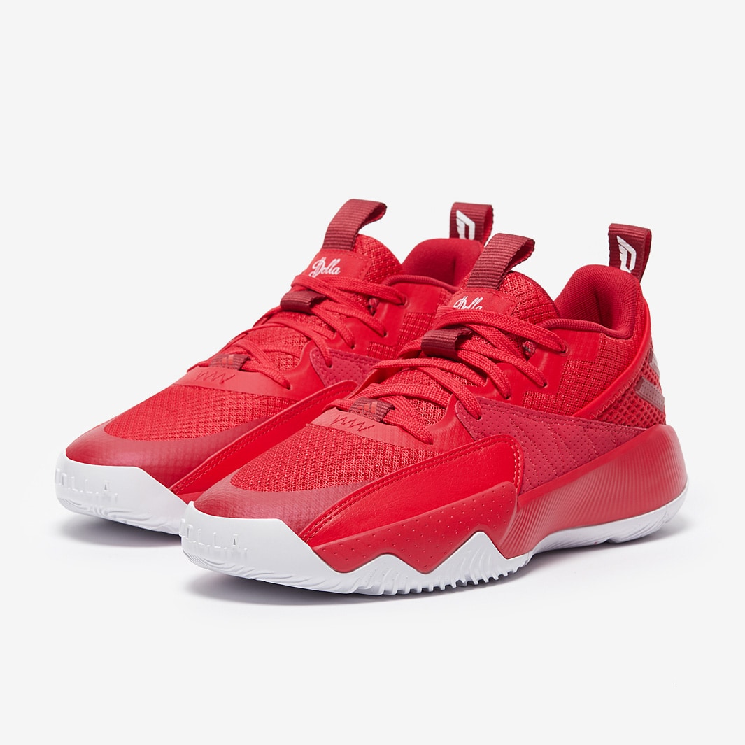 adidas Dame Certified - Red/Bright Red/Team Power Red - Mens Shoes ...