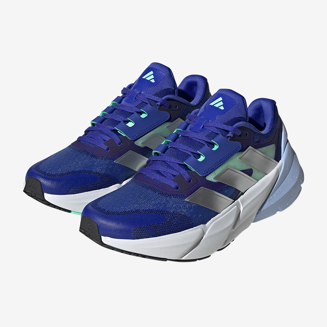 adidas Adistar 2.0 Shoes Lucid Blue / Silver Metallic / Blue Dawn Mens ...