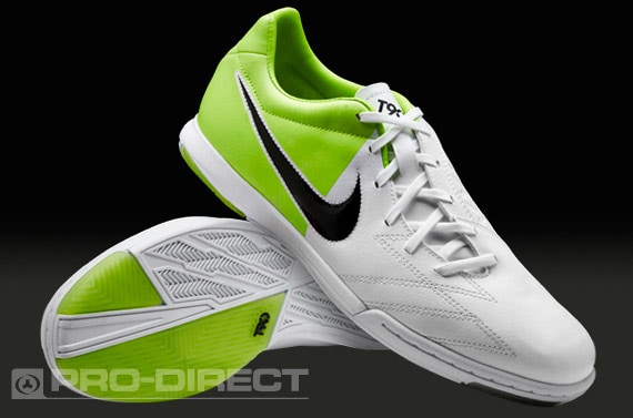 de Fútbol Sala - Zapatillas Indoor - Zapatillas Futsal Nike T90 Shoot IV Indoor Blanco/Verde | Pro:Direct