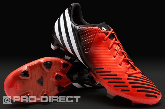 Botas de Fútbol - Botas adidas - adidas Predator LZ TRX - Terreno Duro - Infrarojo/Blanco/Negro | Pro:Direct Soccer