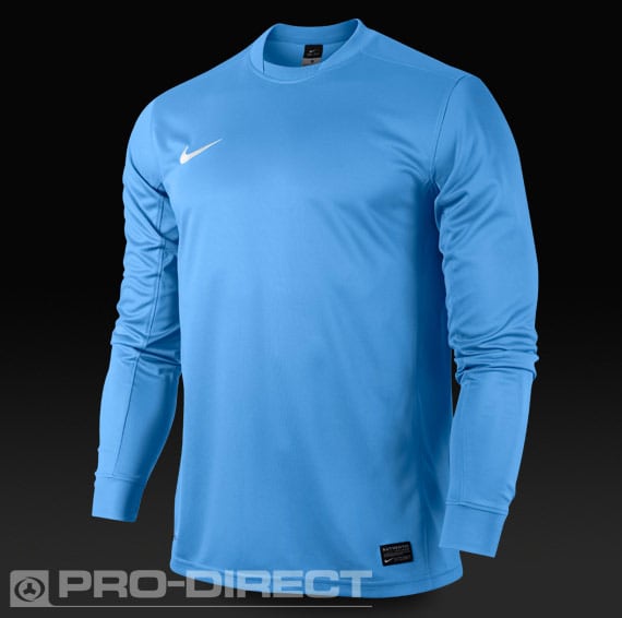 miembro Informar batería Camisetas para equipaciones - Camiseta de fútbol Nike Park V para niños ML-  Azul claro-Blanco | Pro:Direct Soccer