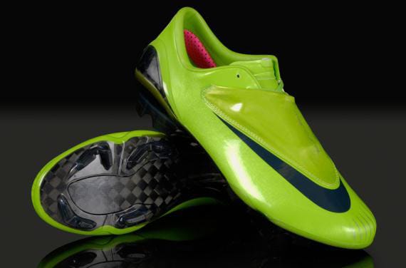 Nike Football Boots - Mercurial Vapor - Super Lite - Firm Ground - Citron / Charcoal Silver | Pro:Direct Soccer