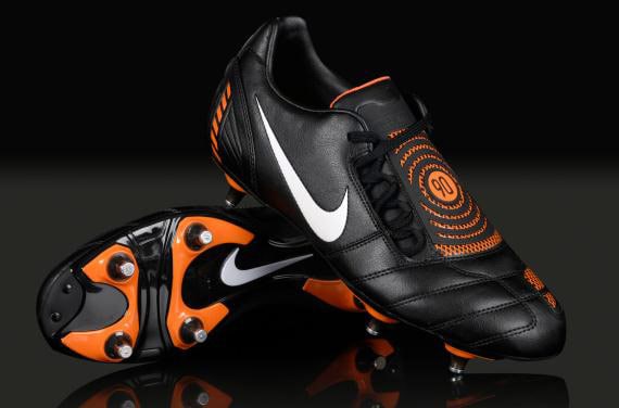 tortura Ciudad Disfraces Football Boots - Nike Total 90 - Shoot II - Soft Ground - Black / White /  Orange Blaze 