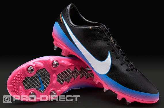 Botas de Nike - Nike Mercurial Vapor VIII ACC CR SG Pro - Terrenos Blandos - de Fútbol - Negro/Blanco/Rosado/Azul | Pro:Direct Soccer