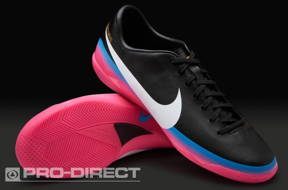 Zapatillas de Fútbol - Nike Mercurial Victory III CR IC - Zapatillas Futsal - Zapatillas de - Negro/Blanco/Rosa/Azul | Pro:Direct Soccer