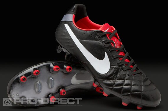 Ubicación Evolucionar sensación Nike Football Boots - Nike Tiempo Legend IV ACC FG - Firm Ground - Soccer  Cleats - Black-White-Red 