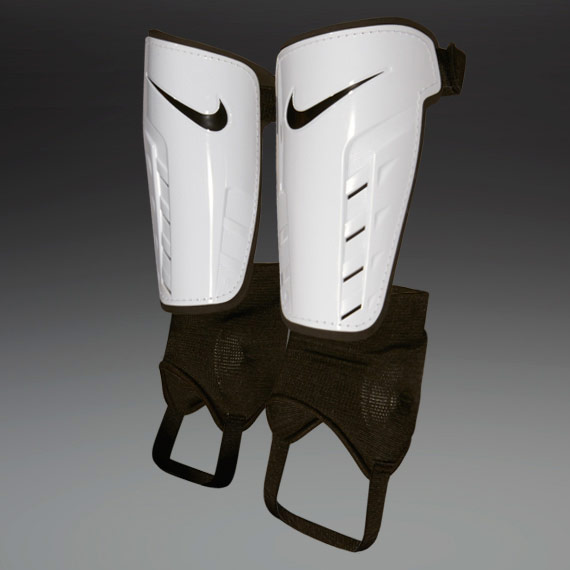 Espinilleras Nike Park Shield - Blanco - Negro - SP0252-117-Accesorios de fútbol Soccer