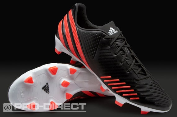estas Evaluable apodo Botas de fútbol adidas - adidas Predator LZ TRX FG - Terrenos Firmes -  Negro-Pop-Blanco | Pro:Direct Soccer