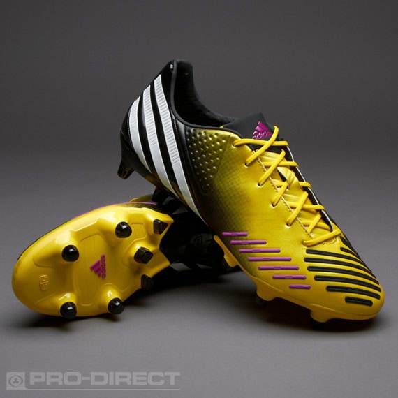 Botas de fútbol - adidas Predator LZ XTRX SG - Terrenos Blandos - Amarillo/Blanco/Rosa | Soccer