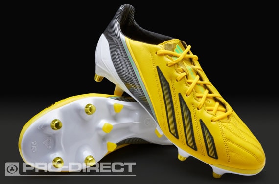 Junior stikstof Toepassing adidas Football Boots - adidas adizero F50 XTRX SG LEA - Soft Ground -  Soccer Cleats - Vivid Yellow-Black-Green-Zest | Pro:Direct Soccer