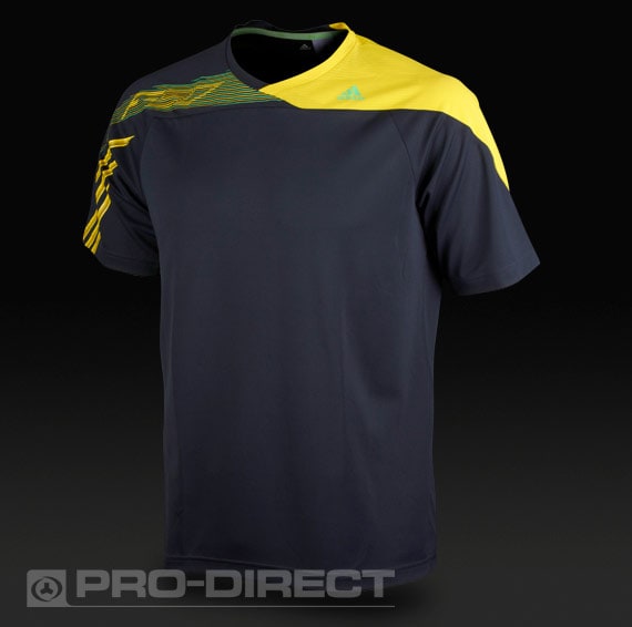 Hay una necesidad de loco Hobart Camiseta adidas - Ropa adidas - Camiseta manga corta adidas F50 Climalite -  Ropa de Entrenamiento - Negro/amarillo/verde | Pro:Direct Soccer