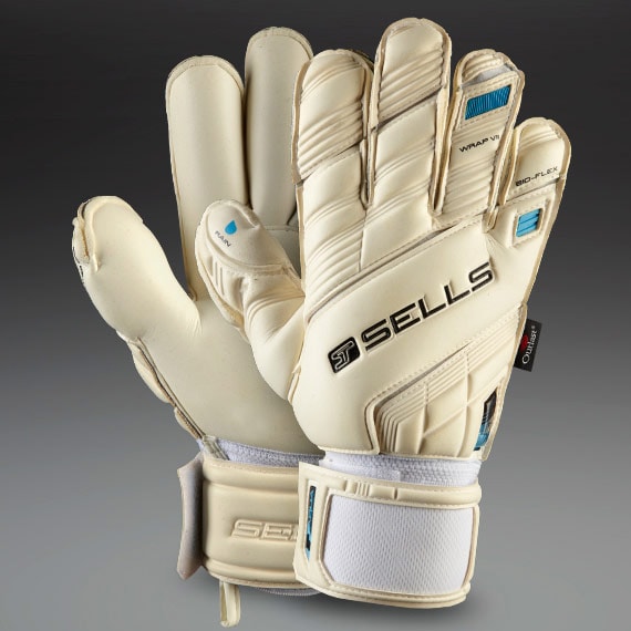 Sells Goalkeeper Gloves Sells Wrap Aqua Elite Goalie Gloves