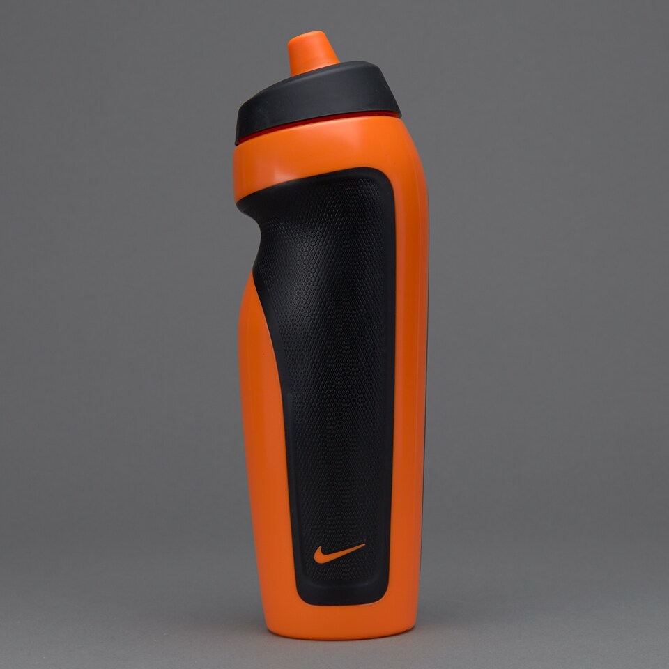orange nike drink bottle