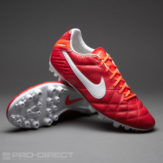de Fútbol Botas de Fútbol Nike - Césped Artificial - Tacos - Nike Tiempo Mystic IV AG - Sunburst/Blanco/Naranja | Pro:Direct Soccer