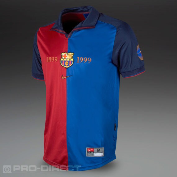 FC Barcelona Nike 1999年記念モデル Maillot de Foot - Nike - Maillot de Foot Nike FC Barcelone
