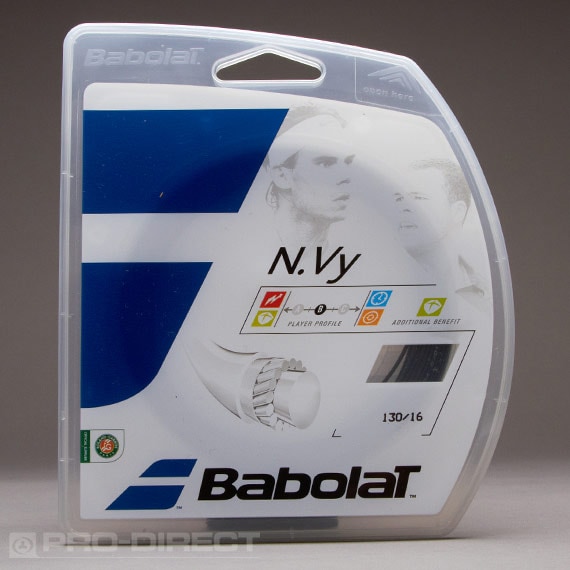 Babolat N.VY 130 16 Tennis Strings Black Pro Direct Tennis