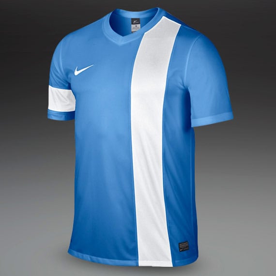 Equipaciones para clubs- de fútbol Nike Striker III MC- Ropa para equipos-Azul Claro-Blanco Pro:Direct Soccer