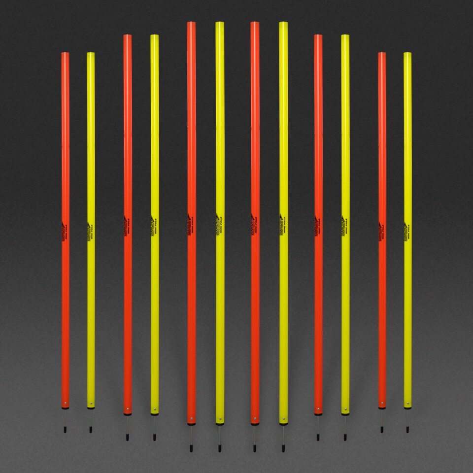 Diamond Training Junior Spiked Pole 12 Pack Multibuy 1 5m 6182