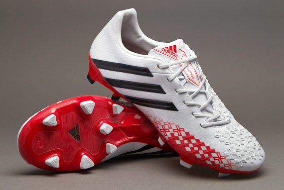 salami De eigenaar bestrating adidas Soccer Shoes - adidas Predator LZ TRX FG - Firm Ground - Soccer  Cleats - Running White-Black-Hi-Res Red 