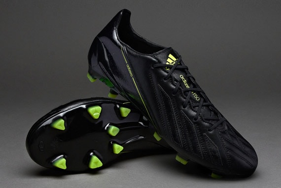 Botas de Fútbol - Botas de - Terreno Firme - - adidas adizero F50 FG Piel Negro/Negro/Electricidad | Pro:Direct Soccer