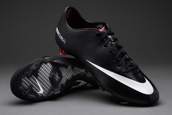 Botas de - Nike - Terreno Firme - Nike Mercurial Vapor IX FG - Negro/Blanco/Rojo | Pro:Direct Soccer