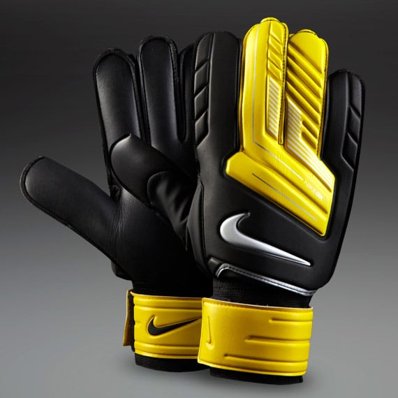 Nike GK Sentry Torwarthandschuhe Schwarz/Gelb/Weiß