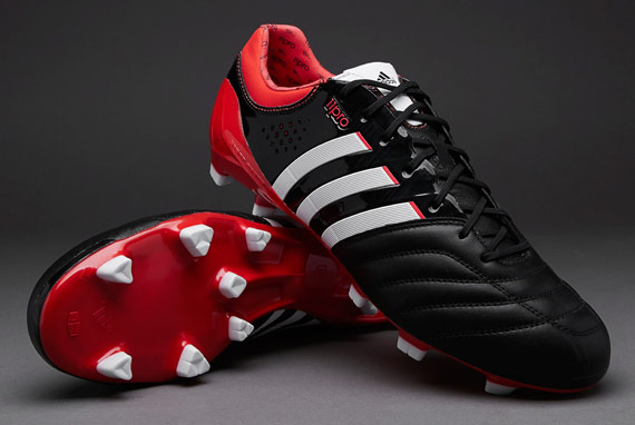de Fútbol Tacos adidas - Terreno Firme - adidas 11Pro SL TRX FG - Negro/Blanco/Rojo Pro:Direct Soccer