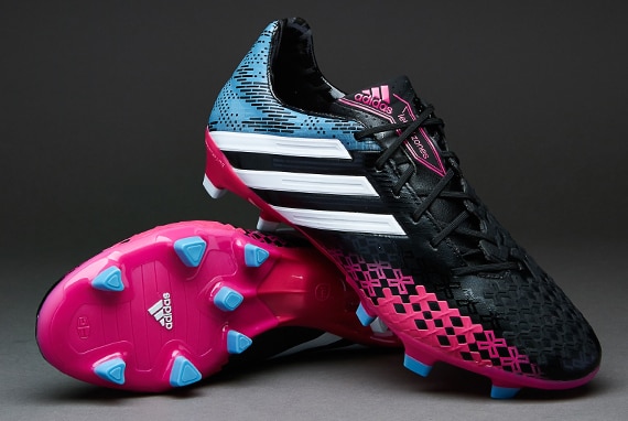 Disfraces Rebotar exposición Botas de futbol adidas- adidas Predator LZ TRX WFG Mujer- Terrenos firmes-  Q33537-Negro/Rosa/Blanco | Pro:Direct Soccer