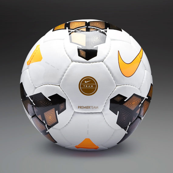 llegada Autenticación panorama Balón Nike Premier Team FIFA -Balones de futbol-Blanco/Dorado/Naranja |  Pro:Direct Soccer