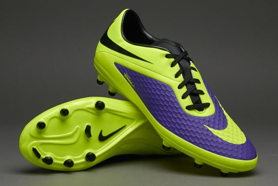 traje panel Móvil Botas de futbol - Tacos - Terreno Firme - Nike HyperVenom Phelon FG -  Morado-Voltaje | Pro:Direct Soccer