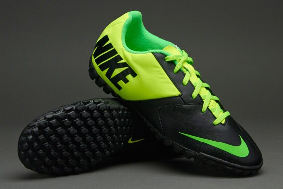 Botas fútbol - Tacos - Terreno Sintetico - Astro Turf - Nike II - Negro-Verde-Voltaje | Pro:Direct Soccer
