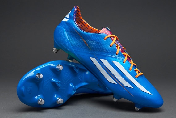 Autonomía cuota de matrícula servir Botas de Fútbol adidas - Botas adidas - adidas F50 adizero XTRX SG -  Terreno Blando - Azul-Blanco-Zest | Pro:Direct Soccer