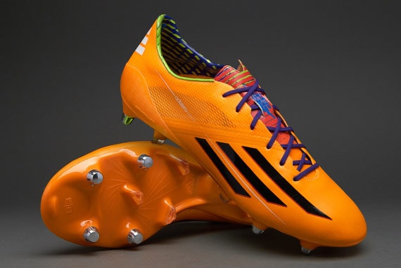 Botas fútbol - Tacos - Terreno Blando - adidas F50 adiZero XTRX SG - Zest-Negro-Purpura | Pro:Direct Soccer