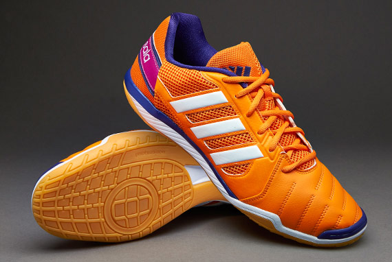 alfiler Sistemáticamente exprimir Zapatillas de fútbol sala - Futsal - adidas Freefootball TopSala - Naranja-Blanco-Purpura  | Pro:Direct Soccer