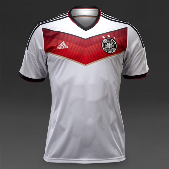 14's adidas × Germany Home Game Shirts Football Shirts - adidas Germany 2014 Home Replica Short