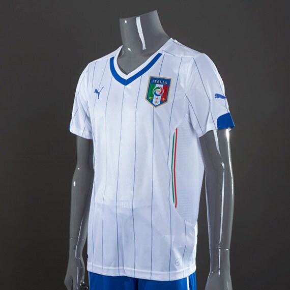 Youth Soccer Shirts - Puma Italy 2014 Youths Away Replica